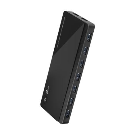 Hub USB UH720, 7 x USB 3.0, 2 x USB PD, 1 port Micro-USB, adaptor DC - TP-Link UH720
