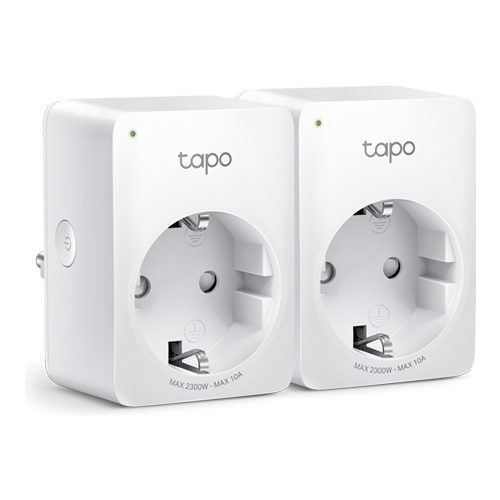 Pachet 2 prize smart, Wi-Fi, 10A, control vocal - TP-Link Tapo TapoP100(2-pack)