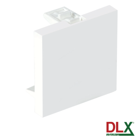 Capac fals pentru aparataj 45x45 mm (2 module) - DLX DLX-245-48