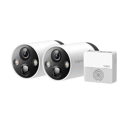 Camere supraveghere video wi-fi TP-Link Tapo C420S2, 2 camere Smart acumulatori, 2K - TP-LINK TapoC420S2