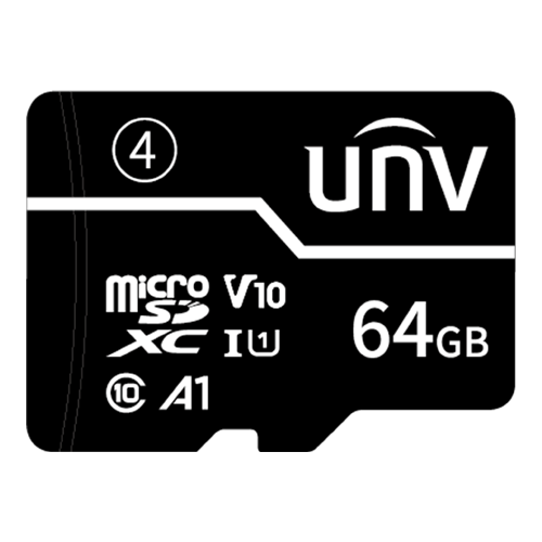 Card memorie 64GB, WHITE CARD - UNV TF-64G-T-C