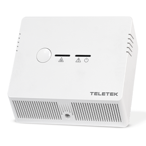 Detector adresabil de gaz metan, 24 v, iesire comanda electrovana gaz - TELETEK SensoIRIS-GAS - imagine 3