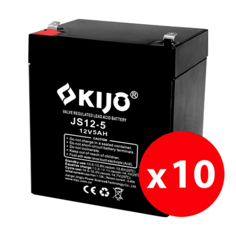Cutie 10 acumulatori JS12-5 - KIJO JS12-5-BAX