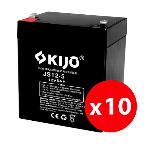 Cutie 10 acumulatori JS12-5 - KIJO JS12-5-BAX