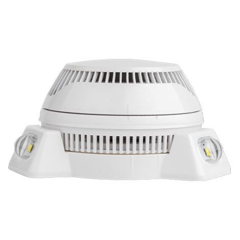 Soclu standard cu flash alb, pentru detectorii adresabili din seria SensoIRIS certificat  EN54-3 - TELETEK SensoIRIS-VAD-WST - imagine 2