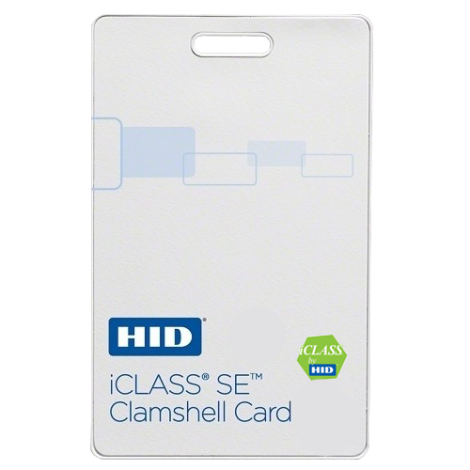 Cartela de acces 13,56MHz, iClass 2k - Clamshell  HID-2080