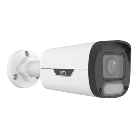 Camera IP Wise-ISP, ColorHunter, 8MP, lentila 2.8mm, WL 30M, Mic, PoE, color 24/7 - UNV IPC2318LE-ADF28KM-WP - imagine 3