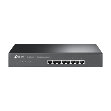 Switch 8 porturi RJ45 10G, Unmanaged, 1U - TP-Link TL-SX1008