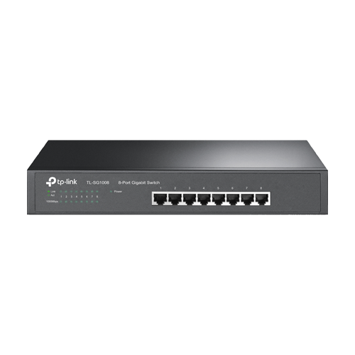 Switch 8 porturi RJ45 10G, Unmanaged, 1U - TP-Link TL-SX1008