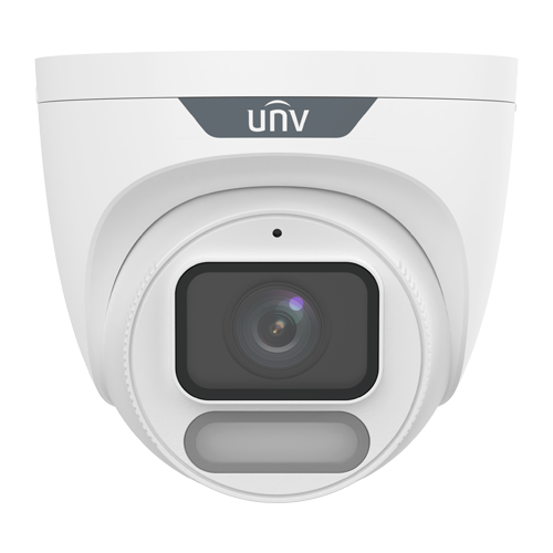 Camera IP Wise-ISP, ColorHunter, 8MP, lentila 4.0mm, WL 30M, Mic, PoE, color 24/7 - UNV IPC3628LE-ADF40K-WP
