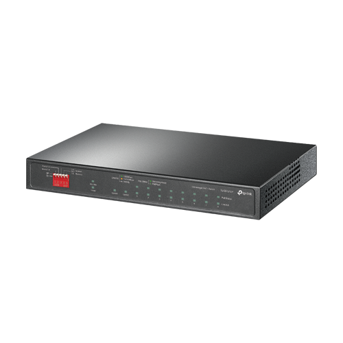 Switch 8 x  RJ45 Gigabit PoE, 1 x RJ45 Gigabit, Buget PoE 63W, Unmanaged - TP-Link TL-SG1210P