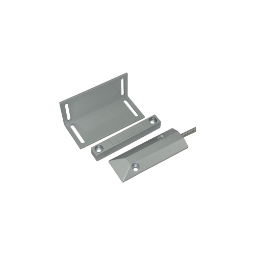 Contact magnetic aparent NC, pentru usa culisanta, suport L inclus CM-55AL