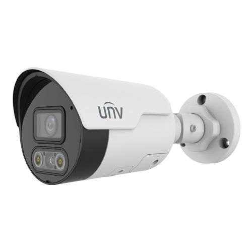 Camera IP ColorHunter Dual-Light, 8MP, lentila 2.8mm, IR 30m, WL 30m, Audio bidirectional, PoE - UNV IPC2128LE-ADF28KMC-DL