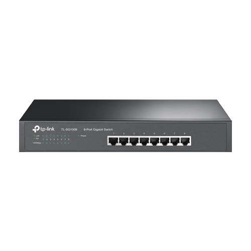 Switch 8 porturi RJ45 Gigabit, Unmanaged, 1U - TP-Link TL-SG1008