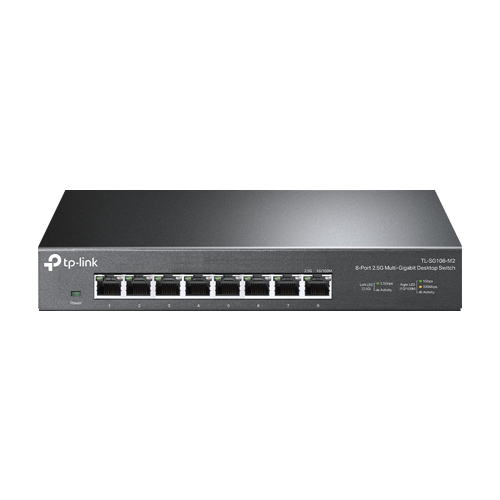 Switch 8 porturi RJ45 2.5G, Unmanaged - TP-Link TL-SG108-M2