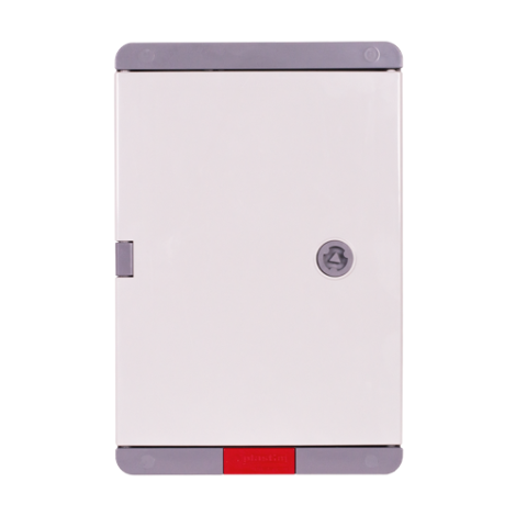 Cutie distributie IP67 din ABS gri, usa mata, placa metalica, 200x300x130 mm PD203013 - imagine 2