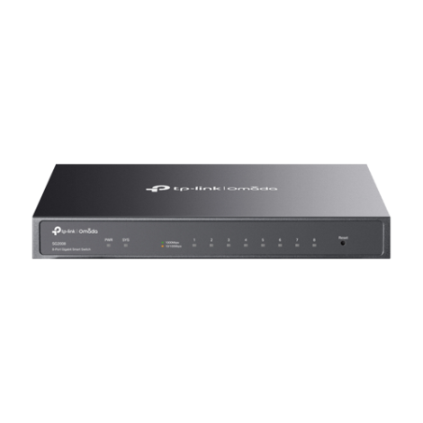 Switch 8 porturi RJ45 Gigabit, L2 Management, 1U - TP-Link Omada SG2008