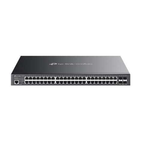 Switch 40 x RJ45 1G PoE+, 8 x RJ45 1G Hi-PoE, 4 x SFP+ 10G, L2 Management, 1U - TP-Link Omada SG3452XMPP