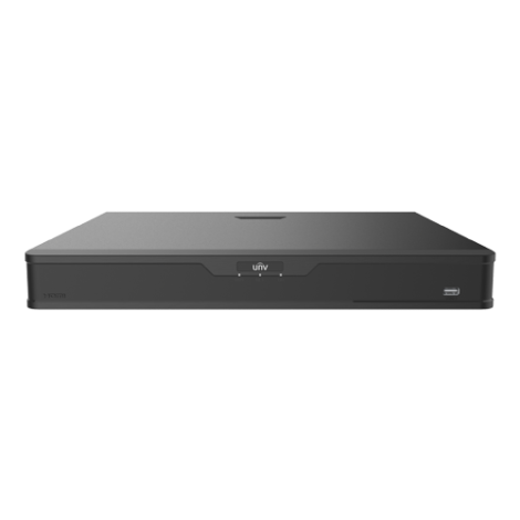 NVR 4K, Easy, 16 canale, max. 12MP, Analiza video, 1U - UNV NVR302-16B-IQ