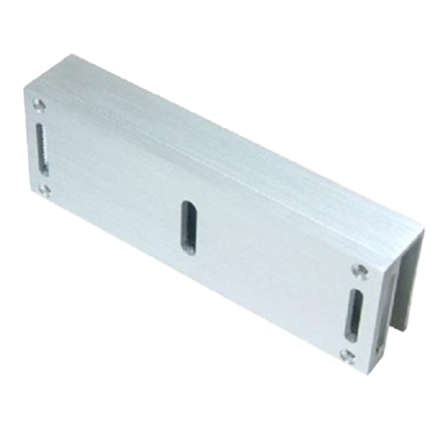 Suport U, instalare placa armatura H-01CC pe usa de sticla - ASSA ABLOY U1855