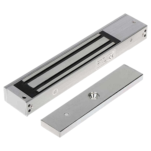 Electromagnet 270 kgf,  alimentare 12V sau 24V contact monitorizare stare electromagnet  - ASSA ABLOY H-01CC