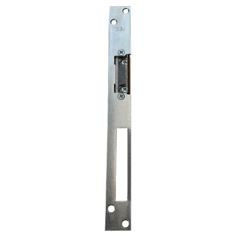 Electromagnet fail safe, 12V, 180mA, contact monitorizare  cu placa suport lunga  - ASSA ABLOY YB37-12D-LR - imagine 3