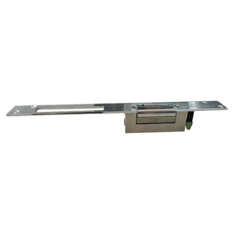 Electromagnet fail locked, 12Vcc, consum redus, 230mA, contact monitorizare cu placa suport lunga - Yale by ASSA ABLOY YB17-12D-LR