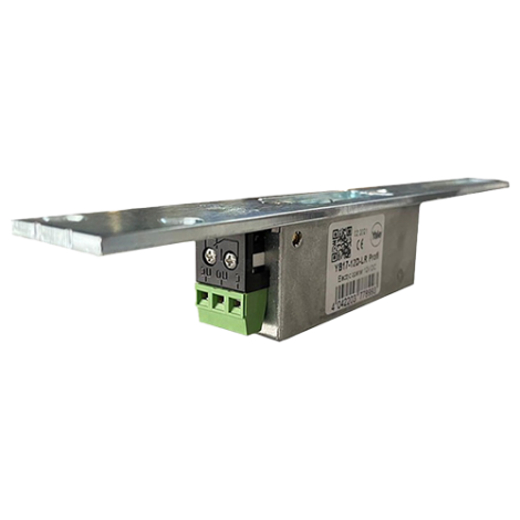 Electromagnet fail locked, 12Vcc, consum redus, 230mA, contact monitorizare cu placa suport lunga - Yale by ASSA ABLOY YB17-12D-LR - imagine 2