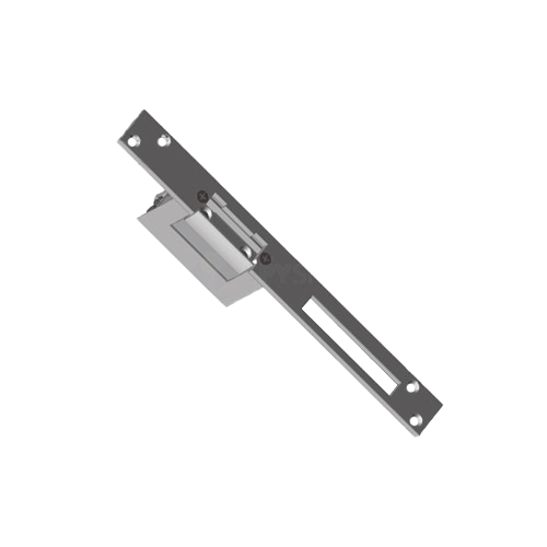 Yala electromagnetica fail locked, 12V, 230mA cu placa suport lunga - Yale by ASSA ABLOY YB17-12D-L