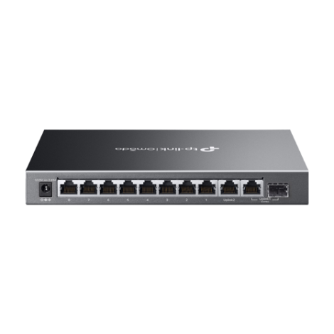 Switch 8 porturi RJ45 1G PoE, 1 x RJ45 1G, 1 x combo SFP/RJ45 1G, Easy Managed - TP-Link Omada ES210GMP - imagine 2
