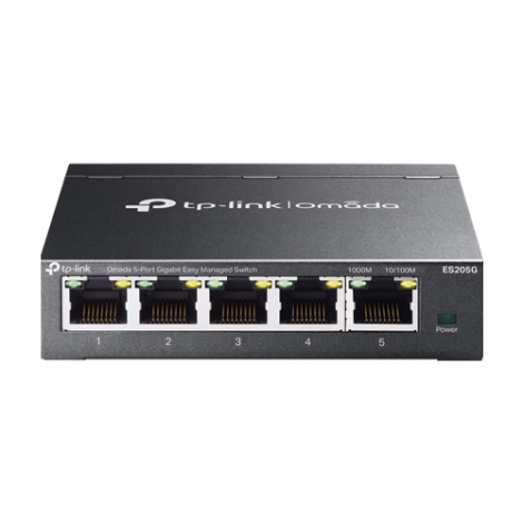 Switch 5 porturi RJ45 Gigabit, Easy Managed - TP-Link Omada ES205G