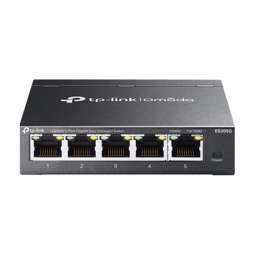 Switch 5 porturi RJ45 Gigabit, Easy Managed - TP-Link Omada ES205G