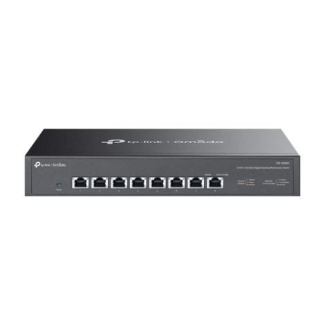 Switch 8 porturi RJ45 10G, Unmanaged, 1U - TP-Link Omada DS1008X