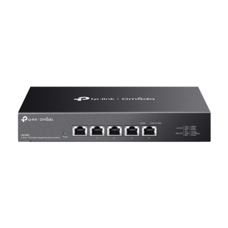 Switch 5 porturi RJ45 10G, Unmanaged - TP-Link Omada DS105X