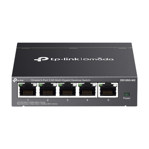 Switch 5 porturi RJ45 2.5G, Unmanaged - TP-Link Omada DS105G-M2
