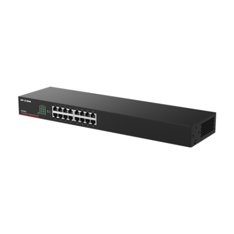 Switch 16 porturi Gigabit, Unmanaged, 1U - IP-COM G1016G - imagine 3