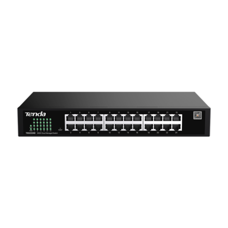 Switch 24 porturi RJ45 Gigabit, Management, 1U - TENDA TND-TEG2224D