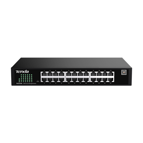 Switch 24 porturi RJ45 Gigabit, Management, 1U - TENDA TND-TEG2224D