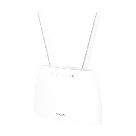 Router 4G, Wi-Fi, N300, 2.4GHz, 1 x SIM, 2 x RJ45 10/100 Mbps, 1 x RJ11 - TENDA TND-4G06 - imagine 2