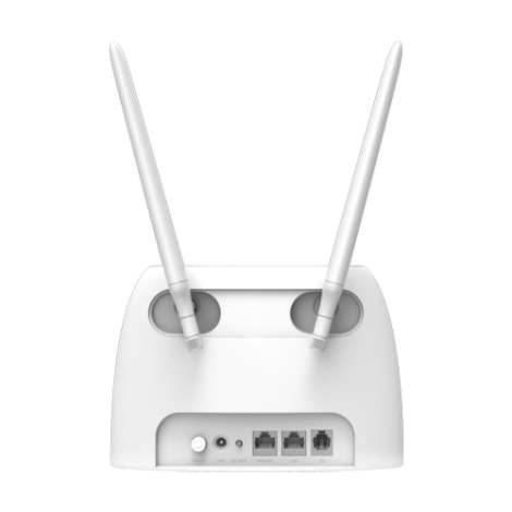 Router 4G, Wi-Fi, N300, 2.4GHz, 1 x SIM, 2 x RJ45 10/100 Mbps, 1 x RJ11 - TENDA TND-4G06 - imagine 3