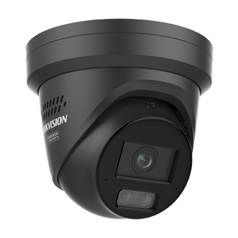 Camera IP 4K, lentila 2.8mm, IR 30m, WL 30m ColorVu3, Audio, Alarma Audio+Strobo, NEAGRA - HIKVISION DS-2CD2387G3-LIS2UY-SL-2.8mm-BLACK - imagine 2