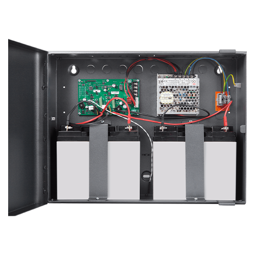 Modul sursa de alimentare pentru extinderea capacitatii de back-up pentru centrale Iris 4/8 2x12V/18Ah - TELETEK IRISPS72