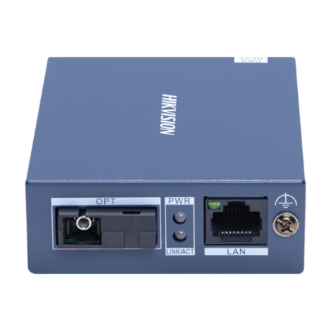 Mediaconvertor Transceiver fibra optica, Tx1310 nm/Rx1550 nm, SC Gigabit 3Km - HIKVISION DS-3D501T-3