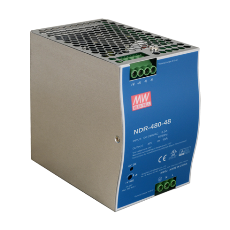 Sursa de alimentare in comutatie, 48V/10A, 480W, sina DIN - MEAN WELL NDR-480-48