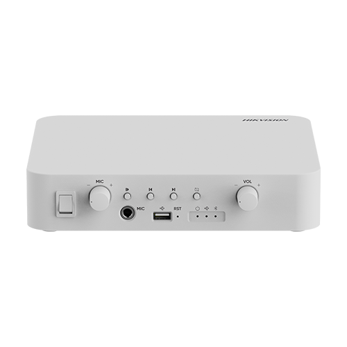 Amplificator IP 1 zona, 40W, Alarma, USB, Bluetooth - HIKVISION DS-QAE1A40G1-VB