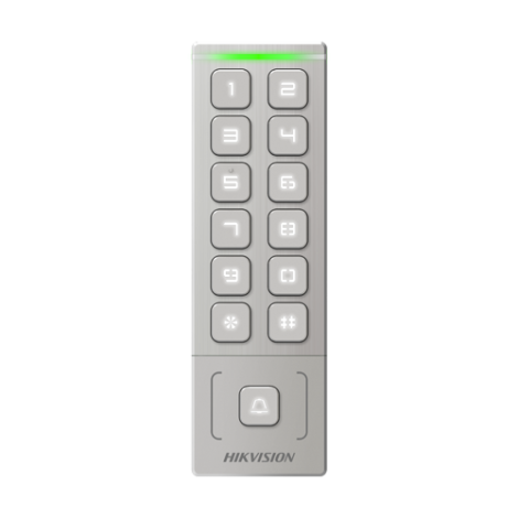 Terminal control acces, W-iFi, PIN/Card M1, Wiegand 26/34 - HIKVISION DS-K1T809MWX - imagine 3