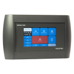 Repetor cu display TFT 7' touch screen pentru centrale IRIS/SIMPO - Teletek RepeaterTFTIRIS/SIMPO