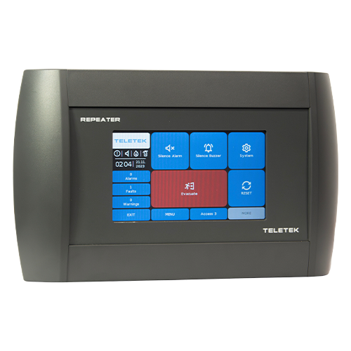 Repetor cu display TFT 7' touch screen pentru centrale IRIS/SIMPO - Teletek RepeaterTFTIRIS/SIMPO