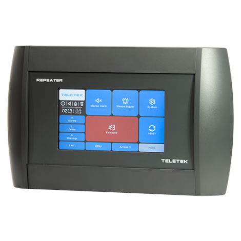 Repetor cu display TFT 7' touch screen pentru centrale IRIS/SIMPO - Teletek RepeaterTFTIRIS/SIMPO - imagine 3