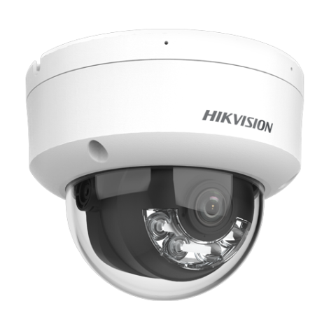 Camera IP 2MP, lentila 2.8mm, IR 30m, WL 30m, Mic., IK08 - HIKVISION DS-2CD1123G2-LIU-2.8mm - imagine 2